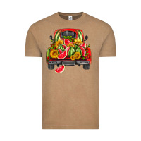 Vintage Coffee watermelon and truck Vintage Tee - HRA Design Shop