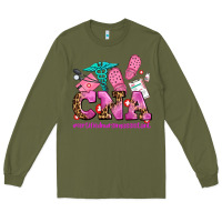 Army Green cna certified nursing assistant Long Sleeve Tee - AdoDesignShop