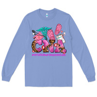 Colony Blue cna certified nursing assistant Long Sleeve Tee - AdoDesignShop