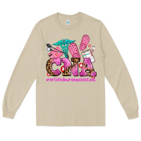 Mushroom cna certified nursing assistant Long Sleeve Tee - AdoDesignShop
