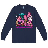 Navy cna certified nursing assistant Long Sleeve Tee - AdoDesignShop