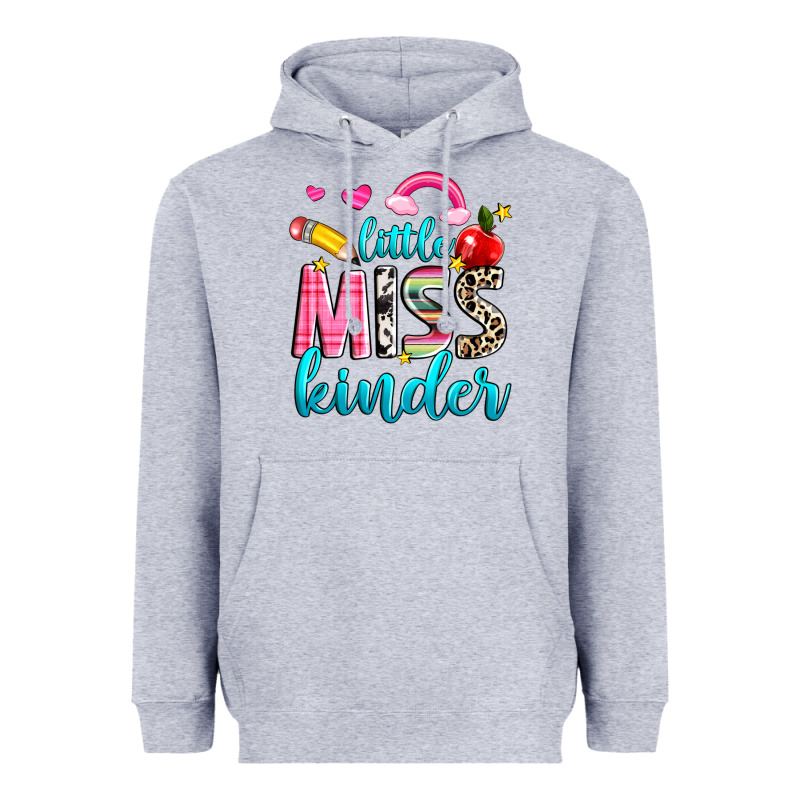 Little Miss Kinder Heavyweight Hoodie by NancyCooperArtShop | Teevron