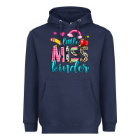 Navy little miss kinder Heavyweight Hoodie - NancyCooperArtShop
