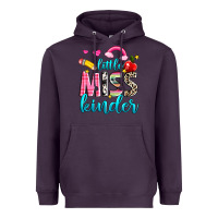 Plum little miss kinder Heavyweight Hoodie - NancyCooperArtShop