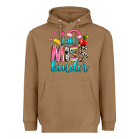 Toasted Coconut little miss kinder Heavyweight Hoodie - NancyCooperArtShop