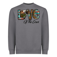 Storm lov of thecows Heavyweight Sweatshirt - CowhideDigitalArt