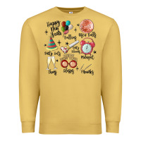 Antique Gold happy new year Premium Sweatshirt - MaliasSmallBusiness