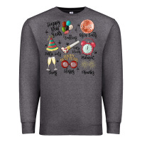 Charcoal Heather happy new year Premium Sweatshirt - MaliasSmallBusiness