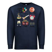 Navy happy new year Premium Sweatshirt - MaliasSmallBusiness