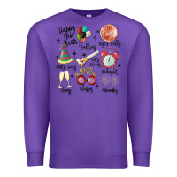 Purple happy new year Premium Sweatshirt - MaliasSmallBusiness