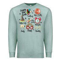 Seafoam happy new year Premium Sweatshirt - MaliasSmallBusiness