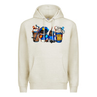 Oatmeal Heather police coffee Premium Hoodie - Jasminsmagicworld