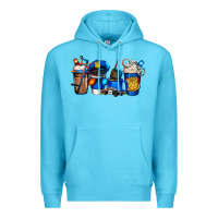 Ocean Blue police coffee Premium Hoodie - Jasminsmagicworld