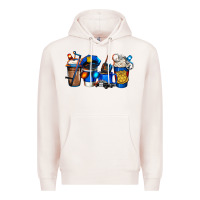 Pale Pink police coffee Premium Hoodie - Jasminsmagicworld