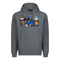 Rock police coffee Premium Hoodie - Jasminsmagicworld