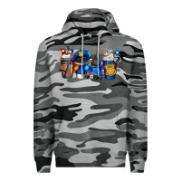 Slate Camo police coffee Premium Hoodie - Jasminsmagicworld