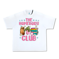 White the homebody club Urban Heavy Tee - JahusDesignShop