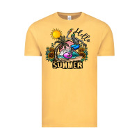 Vintage Mustard hello summer Vintage Tee - CowhideDigitalArt