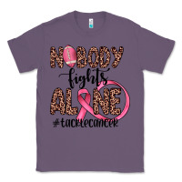Lavender nobody fights alone #tacklecancer Classic Tee - JahusDesignShop