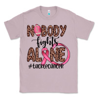 Lilac nobody fights alone #tacklecancer Classic Tee - JahusDesignShop