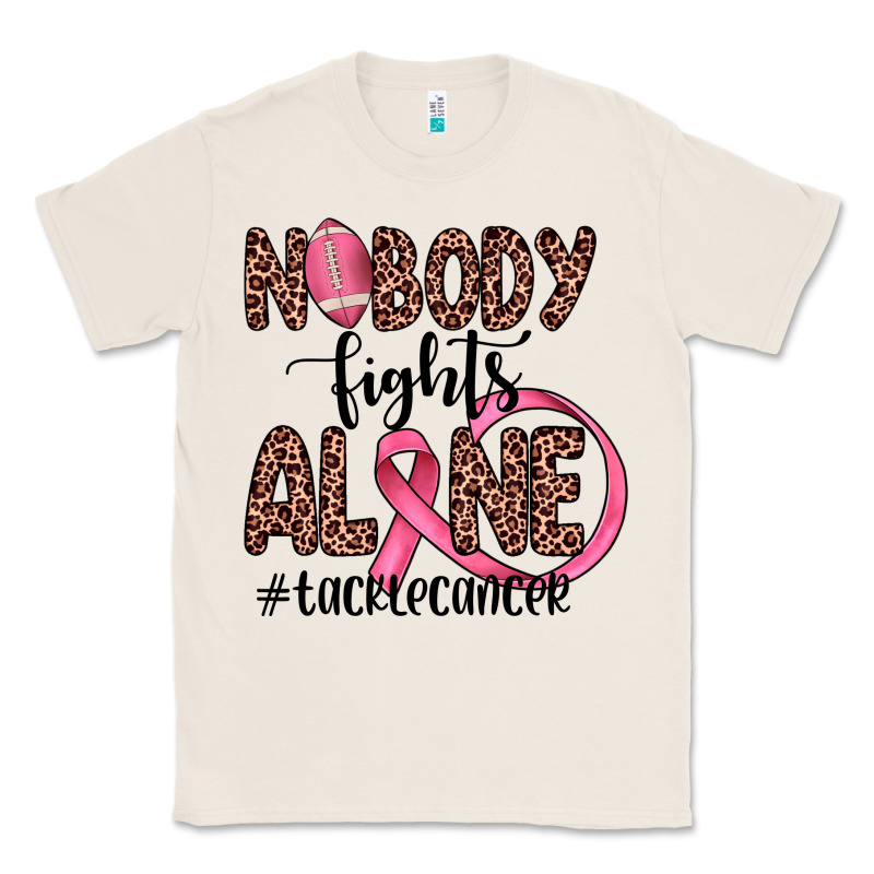 Nobody Fights Alone #tacklecancer Classic Tee by JahusDesignShop | Teevron