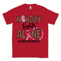Red nobody fights alone #tacklecancer Classic Tee - JahusDesignShop
