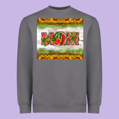 Mom Watermelon Heavyweight Sweatshirt Designed By Hra Design Shop