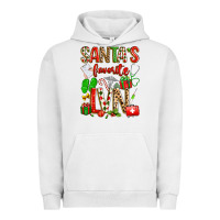 Pigment Lunar Rock santa's favorite lvn Urban Hoodie - texasbilliewilder