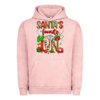 Pigment Salmon santa's favorite lvn Urban Hoodie - texasbilliewilder