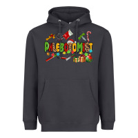 Smoke christmas phlebotomist Heavyweight Hoodie - MaliasSmallBusiness