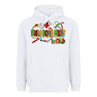 White christmas phlebotomist Heavyweight Hoodie - MaliasSmallBusiness