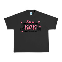 Pigment Black she is mom compliment words Urban Heavy Tee - JahusDesignShop