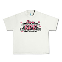 Pistachio she is mom compliment words Urban Heavy Tee - JahusDesignShop