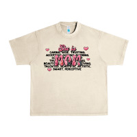Sandshell she is mom compliment words Urban Heavy Tee - JahusDesignShop