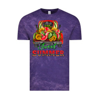 Cloud Purple sweet summer watermelon and truck Vintage Tee - HRA Design Shop