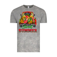 Sweet Summer Watermelon And Truck Vintage Tee | Teevron