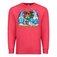 Cardinal merry christmas gnome Premium Sweatshirt - MaliasSmallBusiness