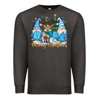 Smoke merry christmas gnome Premium Sweatshirt - MaliasSmallBusiness
