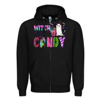 Black Witch better have my candy Zipper Hoodie - NancyCooperArtShop
