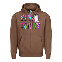 Chestnut Witch better have my candy Zipper Hoodie - NancyCooperArtShop