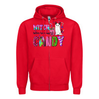 Red Witch better have my candy Zipper Hoodie - NancyCooperArtShop