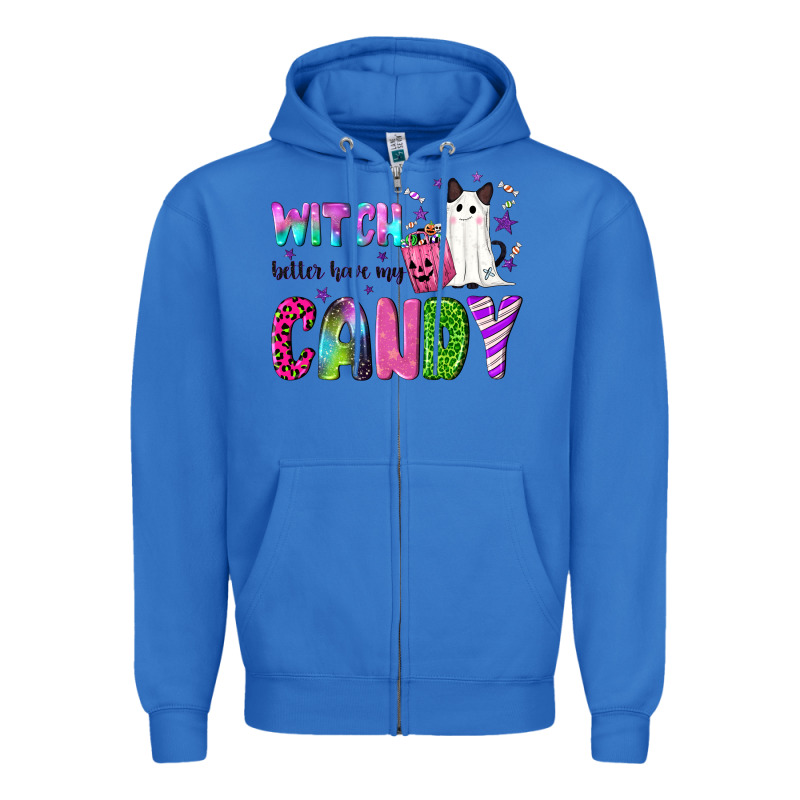 Witch Better Have My Candy Zipper Hoodie by NancyCooperArtShop | Teevron