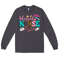 Smoke blessed nurse Long Sleeve Tee - AdoDesignShop