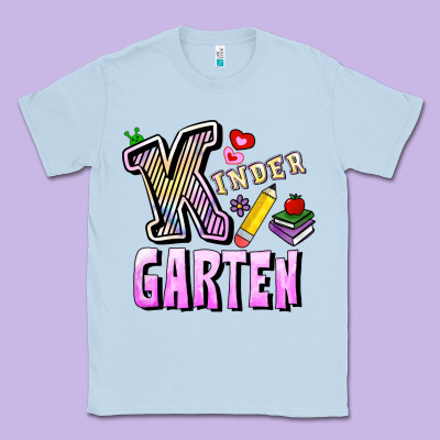 Kindergarten Classic Tee Designed By Ranaportraitstore
