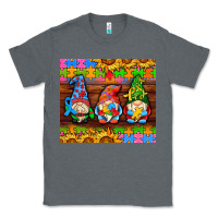 Charcoal Heather autism gnomes Classic Tee - AdoDesignShop