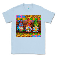 Dusty Blue autism gnomes Classic Tee - AdoDesignShop