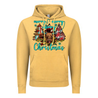 Vintage Mustard merry christmas Vintage Hoodie - JahusDesignShop