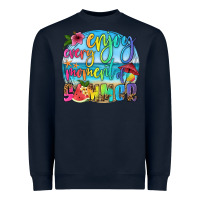 Navy enjoy every moment of summer Heavyweight Sweatshirt - HRA Design Shop