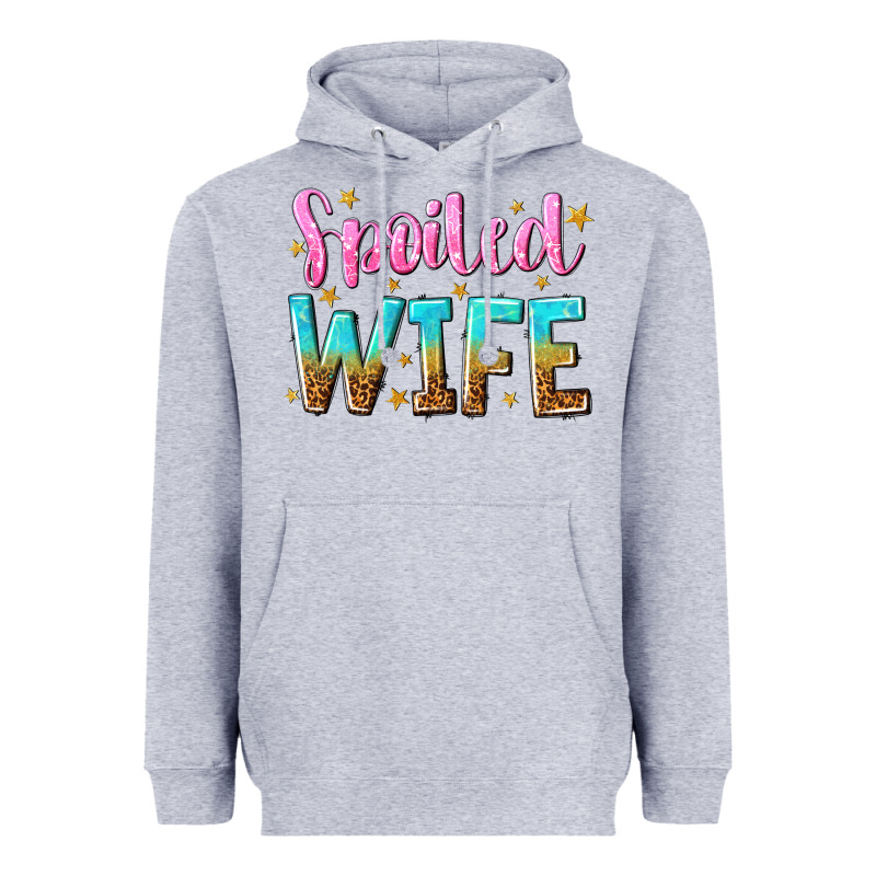 Spoiled Wife Heavyweight Hoodie by NancyCooperArtShop | Teevron