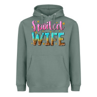 Sage spoiled wife Heavyweight Hoodie - NancyCooperArtShop